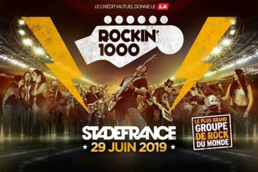 Rockin 1000 au Stade de France Krinein Sortir