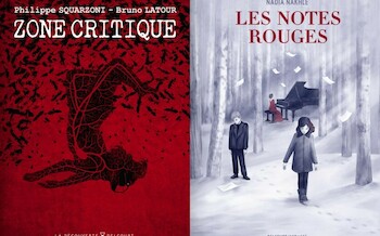 Les notes rouges et Zone critique chez Delcourt