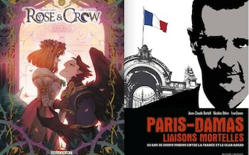 Rose and Crow Tome 4 et Paris-Damas : liaisons mortelles chez Delcourt