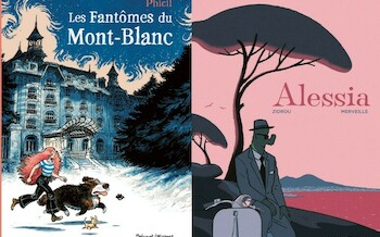 Les fantômes du Mont-Blanc et Alessia chez Delcourt